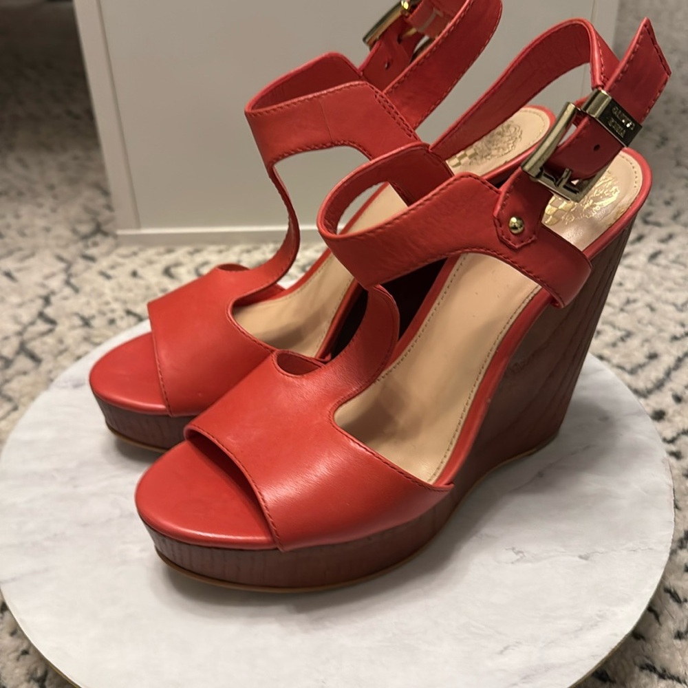 Vince Camuto Mathis Wedges Pink